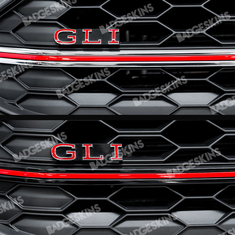 Load image into Gallery viewer, VW - MK7.5 - Jetta/GLI - Front Grille Chrome Delete
