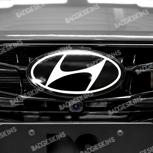 Hyundai - 8th Gen - Sonata - Front Smooth Hyundai Emblem Overlay
