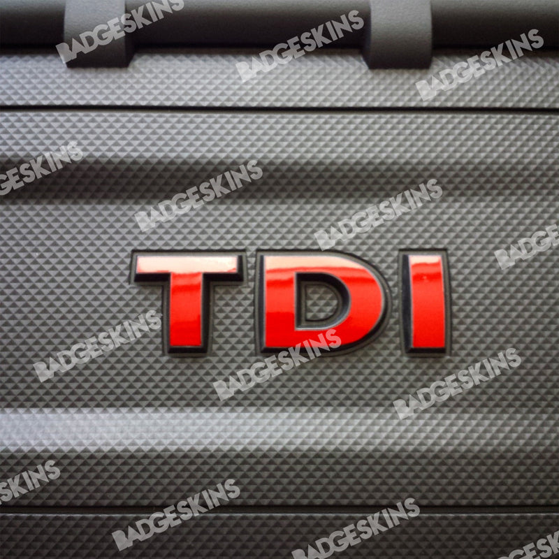 Load image into Gallery viewer, VW - Engine Cover &quot;TDI&quot; Overlay

