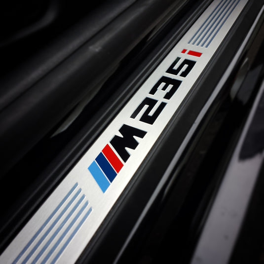 BMW - M235i - Door Sill Overlay Set