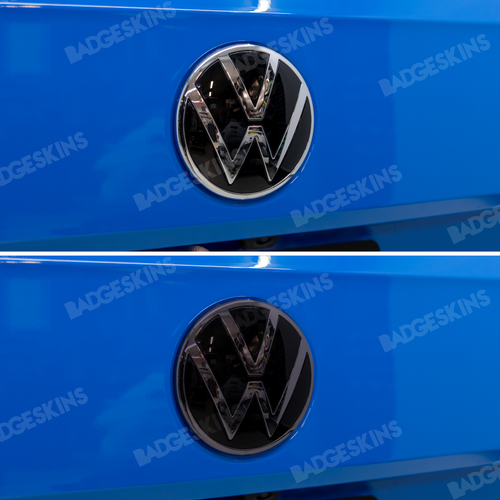 VW - MK1 - Taos - Rear VW Tinted Emblem Overlay
