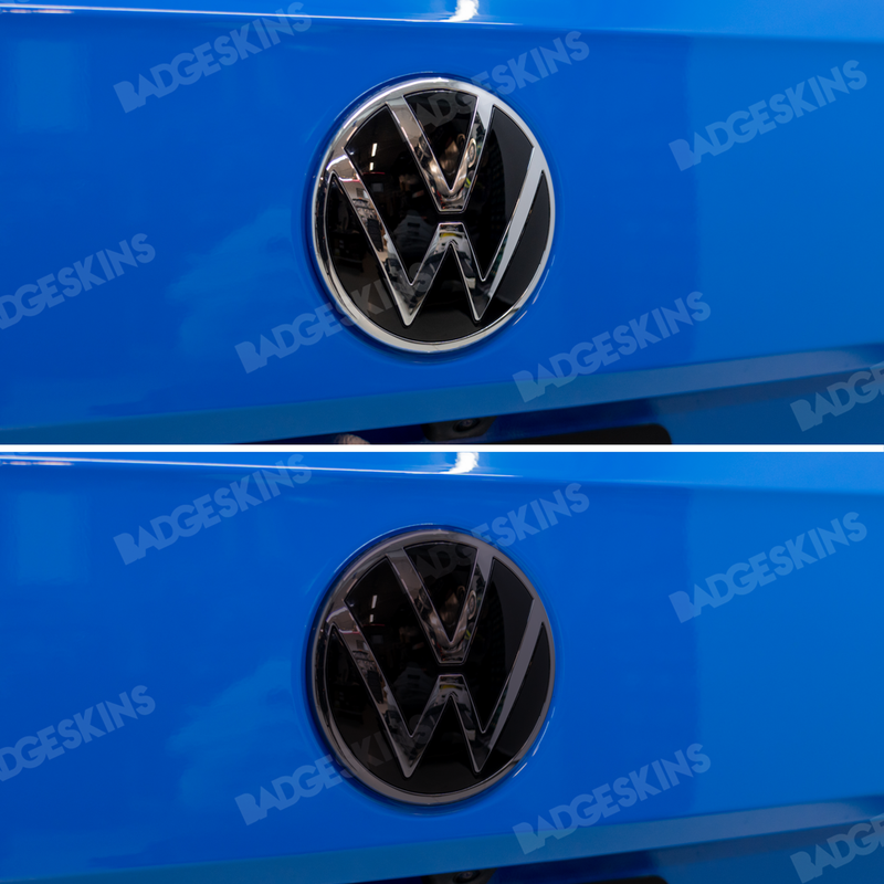 Load image into Gallery viewer, VW - MK1 - Taos - Rear VW Tinted Emblem Overlay
