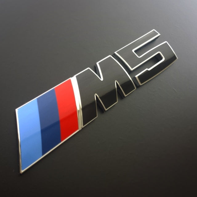 BMW - F90 - M5 - Rear M5 Badge Overlay – Badgeskins