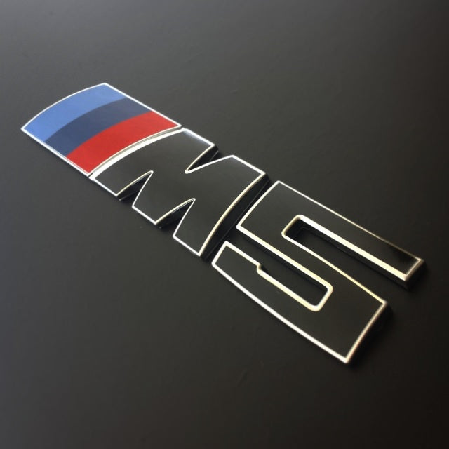 BMW - F10 - M5 - Rear M5 Badge Overlay – Badgeskins