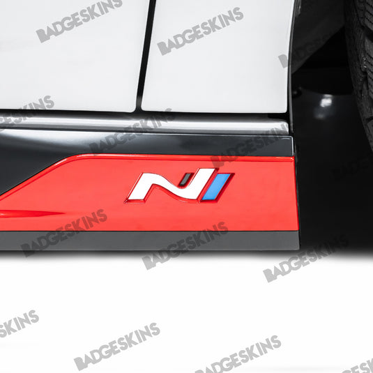 Hyundai - 2nd Gen - Veloster N - Side Skirt N Logo Inlay