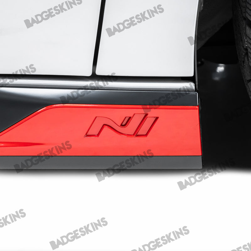 Load image into Gallery viewer, Hyundai - 2nd Gen - Veloster N - Side Skirt N Logo Inlay
