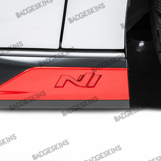 Hyundai - 2nd Gen - Veloster N - Side Skirt N Logo Inlay