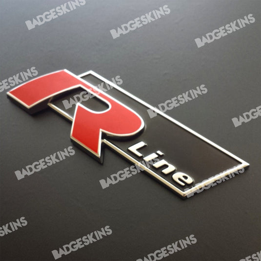 VW - R-Line Badge Overlay – Badgeskins