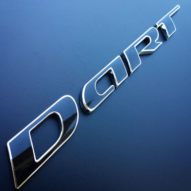 Dodge - Dart - Rear DART Badge Overlay