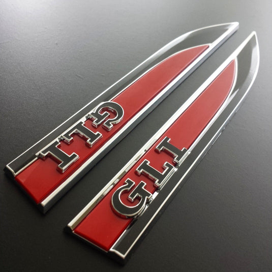 VW - MK6/6.5 - GLI - Fender Blade "GLI" Badge Overlay Set