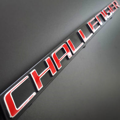 Dodge - Challenger - Rear Challenger Badge Overlay (2008-2014)