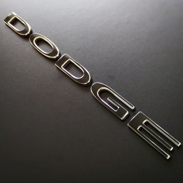 Load image into Gallery viewer, Dodge - Trunk &quot;DODGE&quot; Badge Overlay

