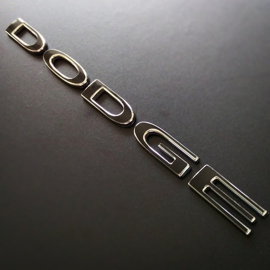 Dodge - Trunk "DODGE" Badge Overlay