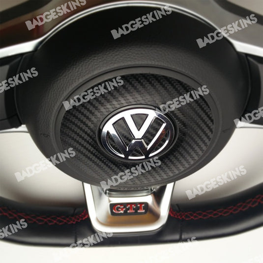 VW - MQB - CF Steering Wheel Inlay Set