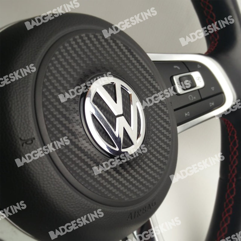 Load image into Gallery viewer, VW - MQB - CF Steering Wheel Inlay Set
