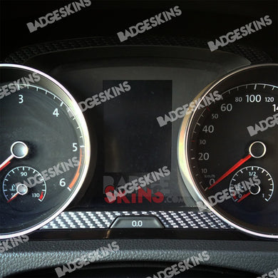 VW - MK7 Carbon Fiber Cluster Trim Kit