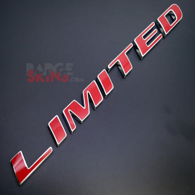 Dodge - Dart - Rear LIMITED Badge Overlay