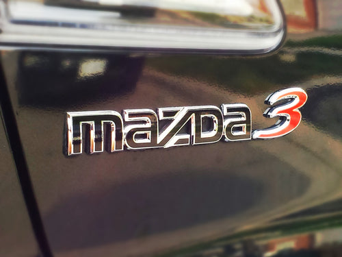 Mazda - Mazda 3 - Rear Mazda 3 Badge Overlay (2003-2008)