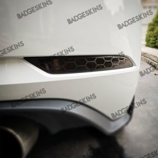 1 Pair Rear Bumper Reflector Fits For VW Jetta 2011-2014 MK6 5C6945106 5C6945105