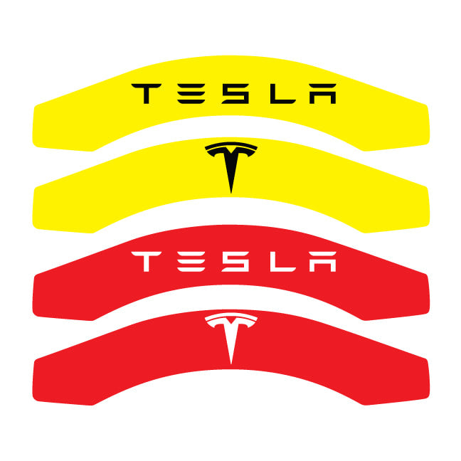 Load image into Gallery viewer, Tesla - Model 3 - Caliper Badge Overlay Set
