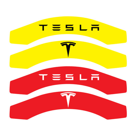 Tesla - Model 3 - Caliper Badge Overlay Set