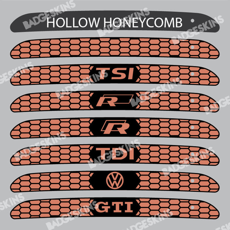 Load image into Gallery viewer, VW - MK1/1.5 - Atlas - 3rd Brake Light Tint (HoneyComb) V1
