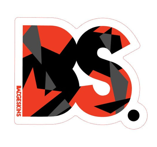 The "BS." Camo Badgeskins Decal
