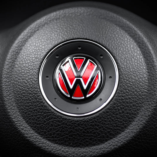VW - MK6 Steering Wheel VW Inlay