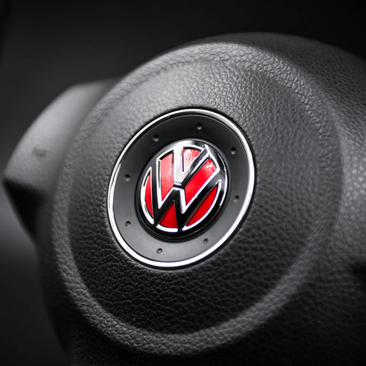 VW - MK6 Steering Wheel VW Inlay