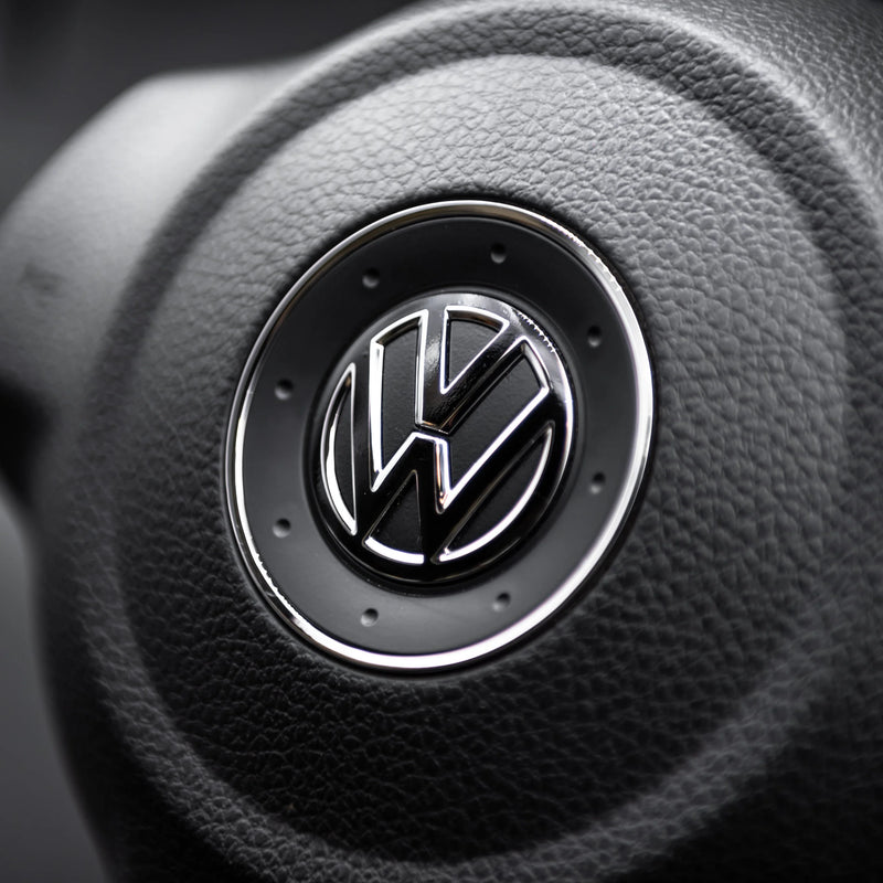 Load image into Gallery viewer, VW - MK6 Steering Wheel VW Overlay

