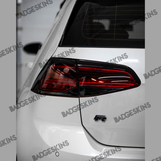 VW - MK7.5 - Golf - Euro Tail Light Clear Lens Tint