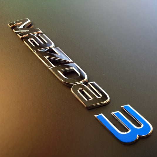 Mazda - Mazda 3 - Rear Mazda 3 Badge Overlay (2013-2018)