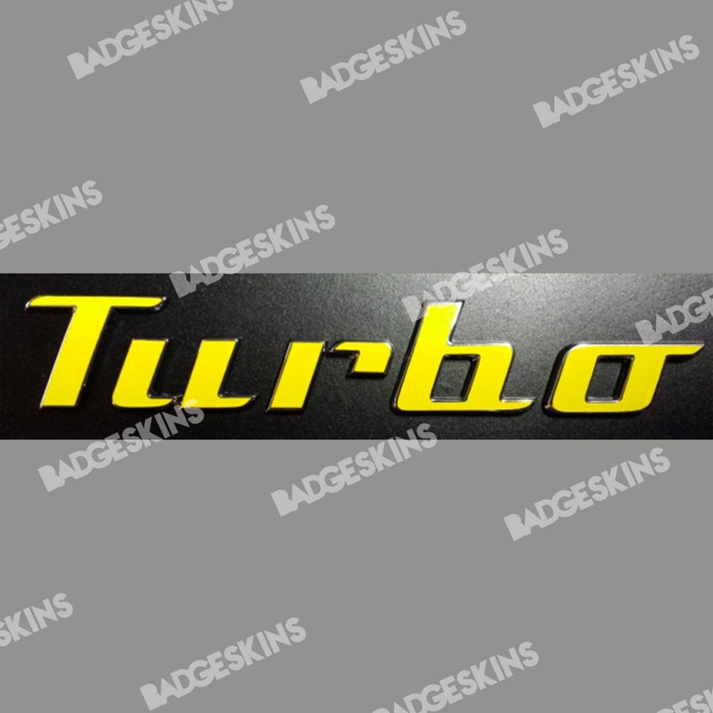 Load image into Gallery viewer, VW - Beetle - Rear &quot;Turbo&quot; Badge Overlay
