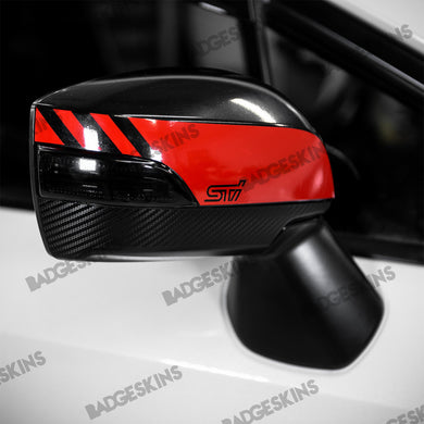 Subaru - VA - (15-21) - WRX - Side Mirror Cap Slotted Accent Overlay