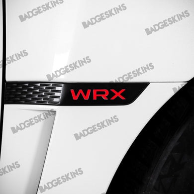 Subaru - VA - (15-21) - WRX - Fender WRX Badge Lettering Inlay