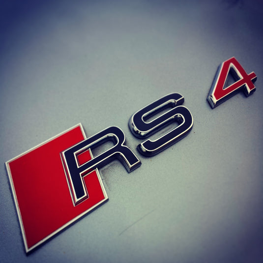 Audi - B7 - RS4 -  RS4 Badge Overlay