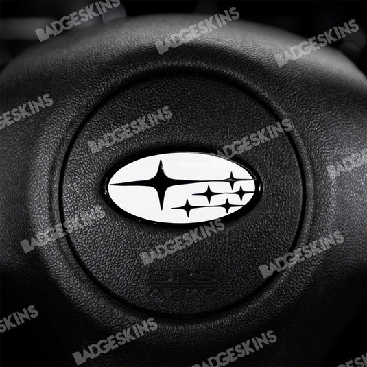 Subaru - WRX/STI - Steering Wheel Subaru Badge Overlay (2015+)