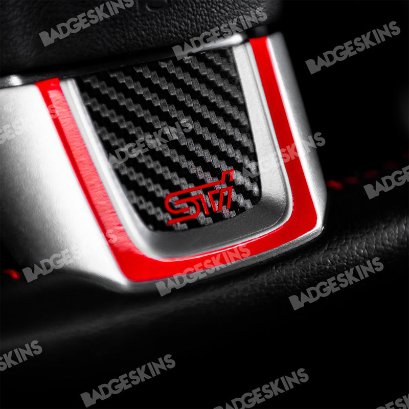 Load image into Gallery viewer, Subaru - WRX/STI - Steering Wheel Lower Cowl Inlay (2015-2017)
