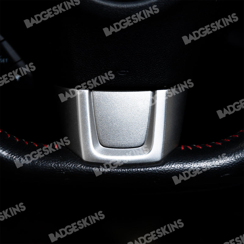 Load image into Gallery viewer, Suburu - WRX/STI - Steering Wheel Cowl Overlay (2015-2017)
