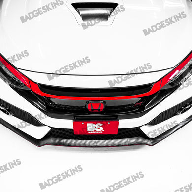 Honda - 10th Gen - Civic Type R - Front Upper Grille Cowl Accent