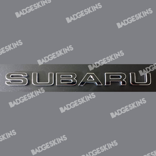 Subaru - Rear Subaru Badge Overlay (2008+)