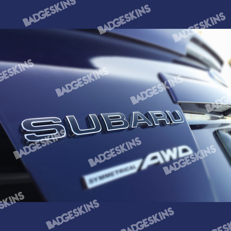 Load image into Gallery viewer, Subaru - Rear Subaru Badge Overlay (2008+)
