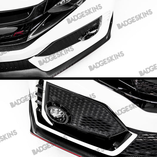 Honda 10th Gen Civic Type R Front Bumper Vent Accent Inlay