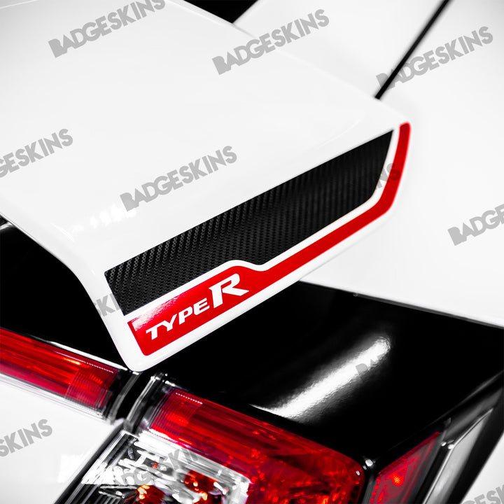 Honda - 10th Gen - Civic Type R - Wing End Plate Accent Overlay ...