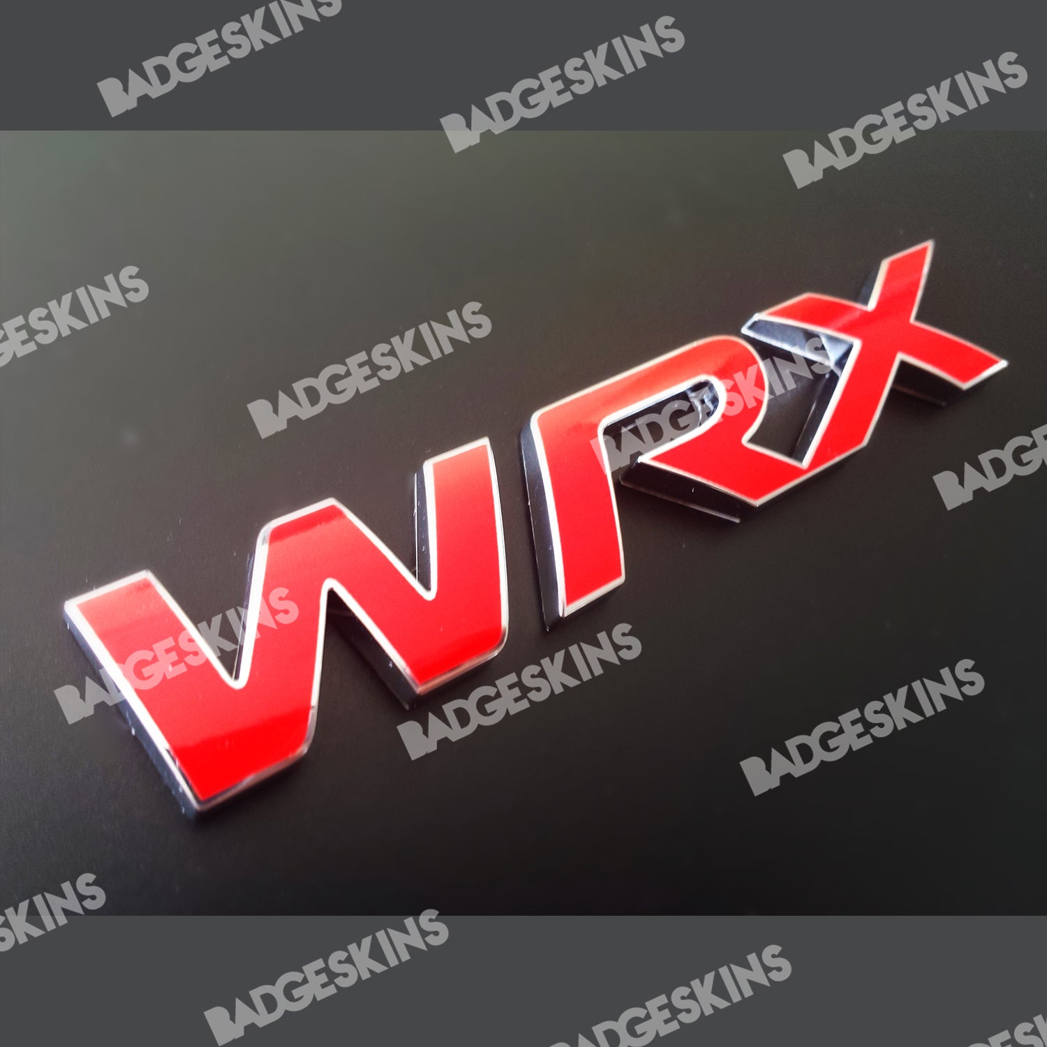 Subaru Wrx Rear Wrx Badge Overlay 2008 2014 Badgeskins