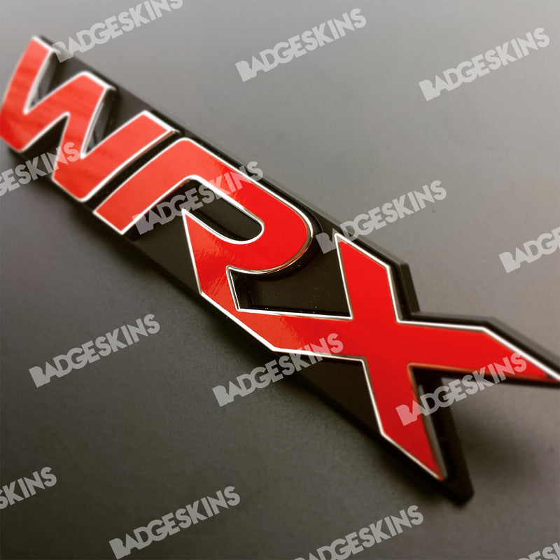 Subaru - WRX - Rear WRX Badge Overlay (2008-2014) – Badgeskins