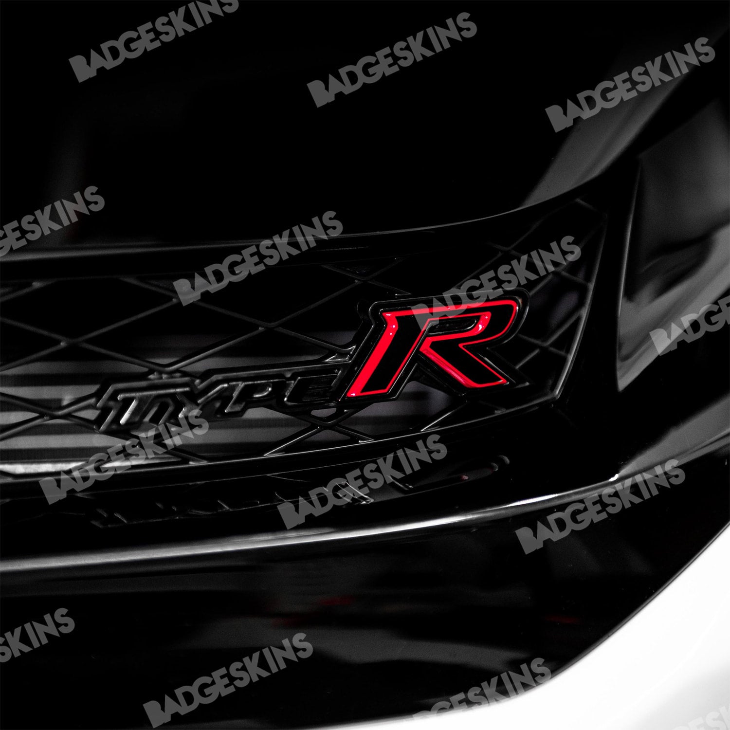 Honda - 10th Gen - Civic - Type R - Type R Badge Overlay Set – Badgeskins
