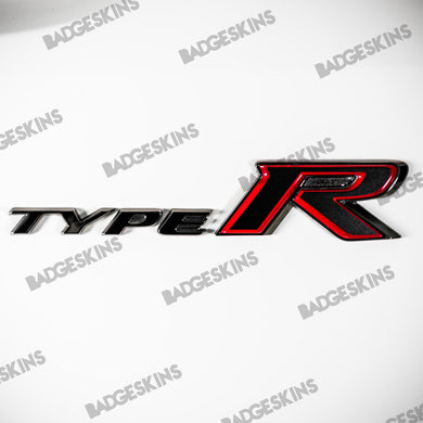 Honda - 10th Gen - Civic Type R - Type R Badge Overlay Set