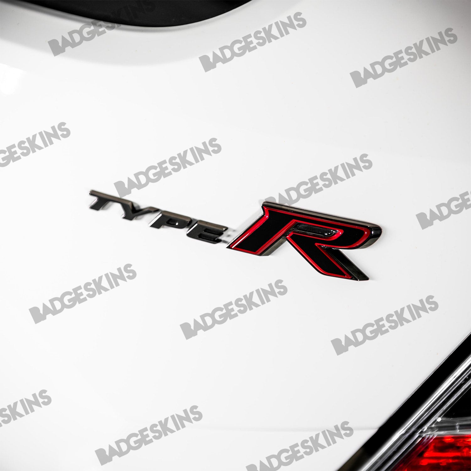 Honda - 10th Gen - Civic Type R - Type R Badge Overlay Set – Badgeskins