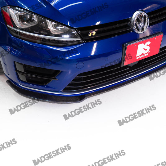 VW - MK7 - Golf R - Front Bumper Lower Chrome Delete – Badgeskins